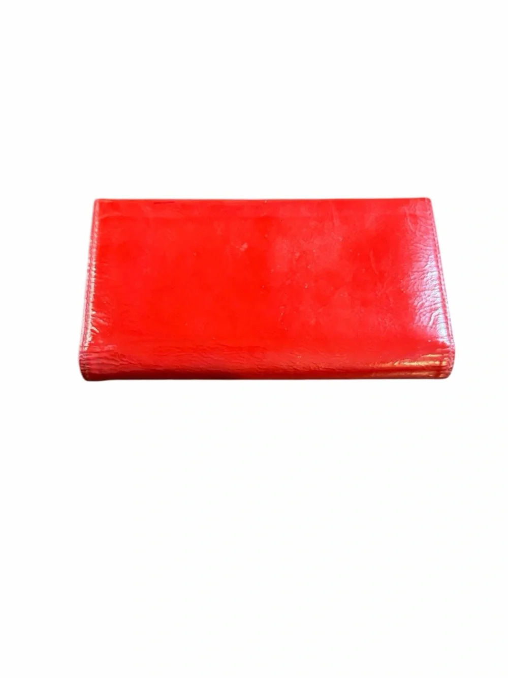 Vintage Nina Ricci Red Leather Continental Wallet Embossed NR Logo - Picture 2 of 6